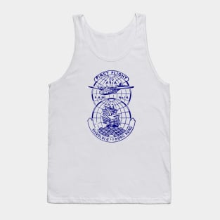 1937 Honolulu to Hong Kong China Airmail Flight Tank Top